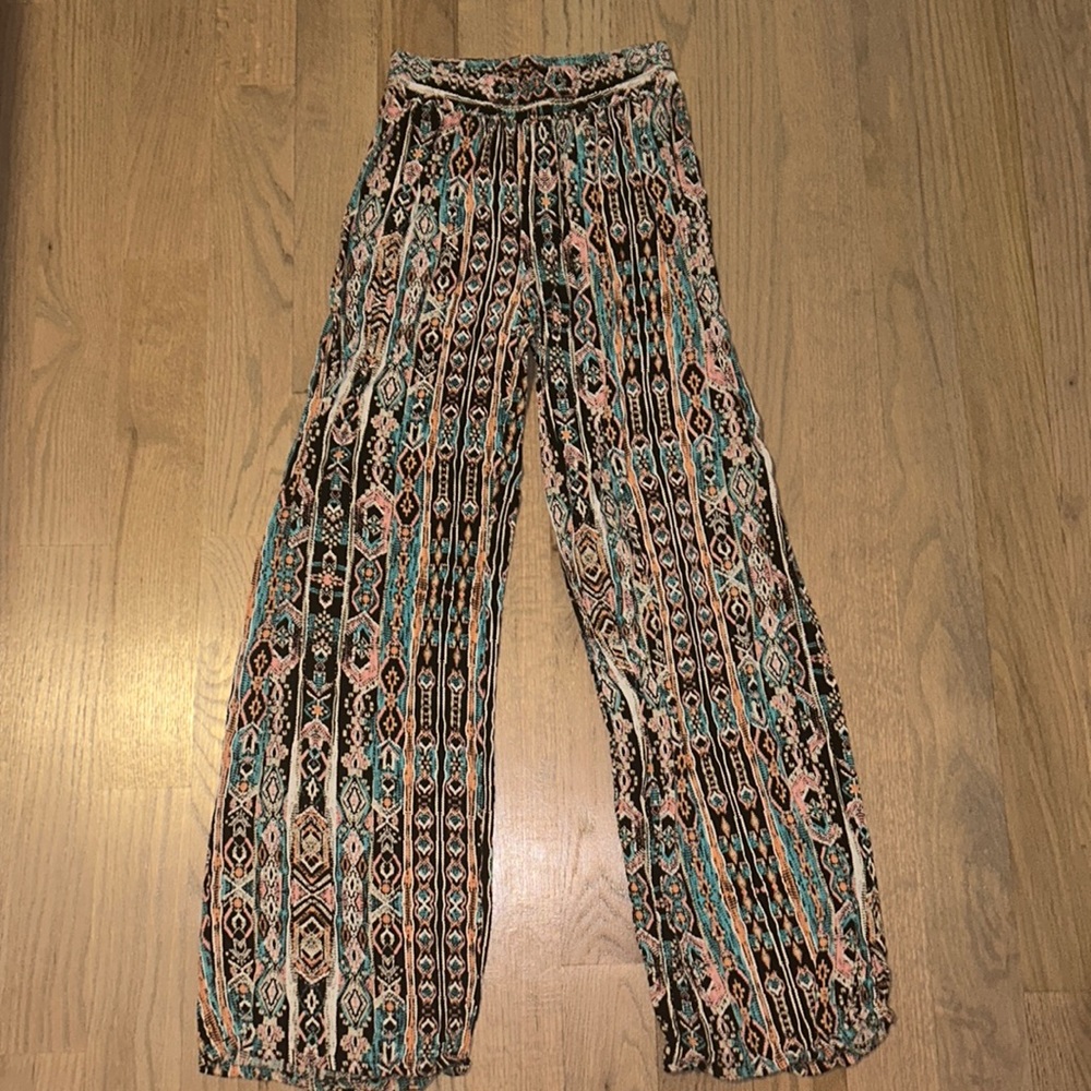 Multi Color Tribal Pattern Pants